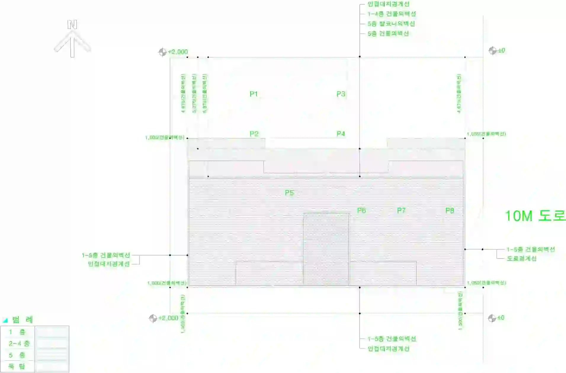 범한 파크빌 3차 배치도 이미지